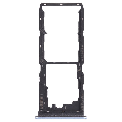 For vivo Y20a / Y20 2021 SIM Card Tray + SIM Card Tray + Micro SD Card Tray (White)