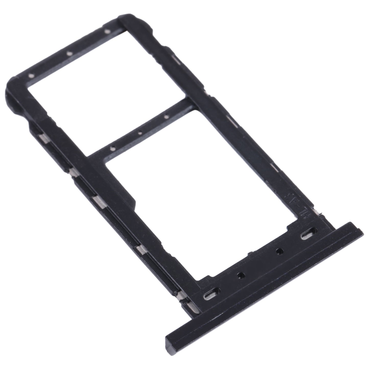 SIM Card Tray + Micro SD Card Tray for Lenovo Tab M10 TB-X505X TB-X505L TB-X505F TB-X505 (Black)