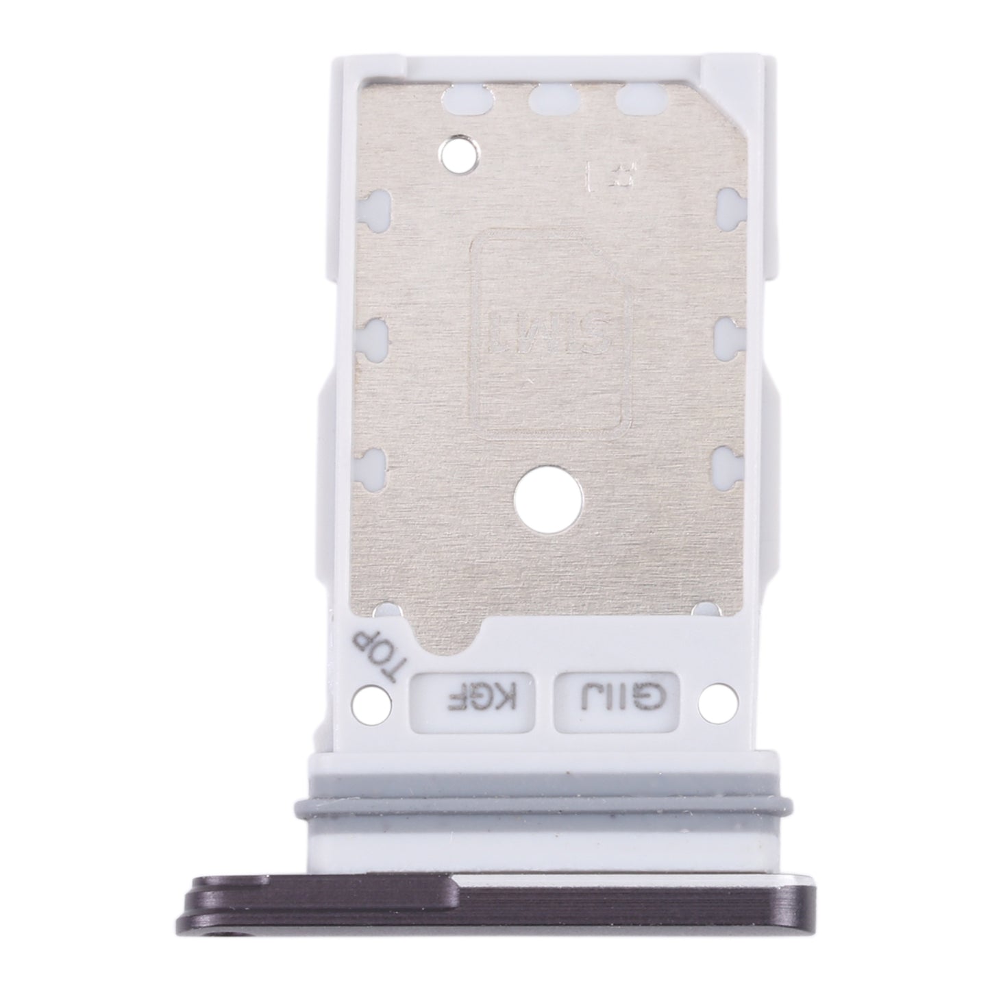 For Samsung Galaxy S21 FE 5G SM-G990B Original SIM Card Tray + SIM Card Tray (Black)