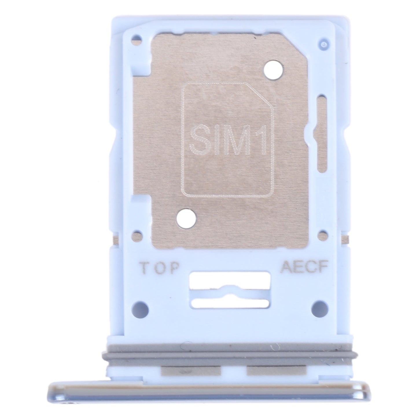 For Samsung Galaxy A53 5G SM-A536B Original SIM Card Tray + SIM Card Tray / Micro SD card tray (Blue)
