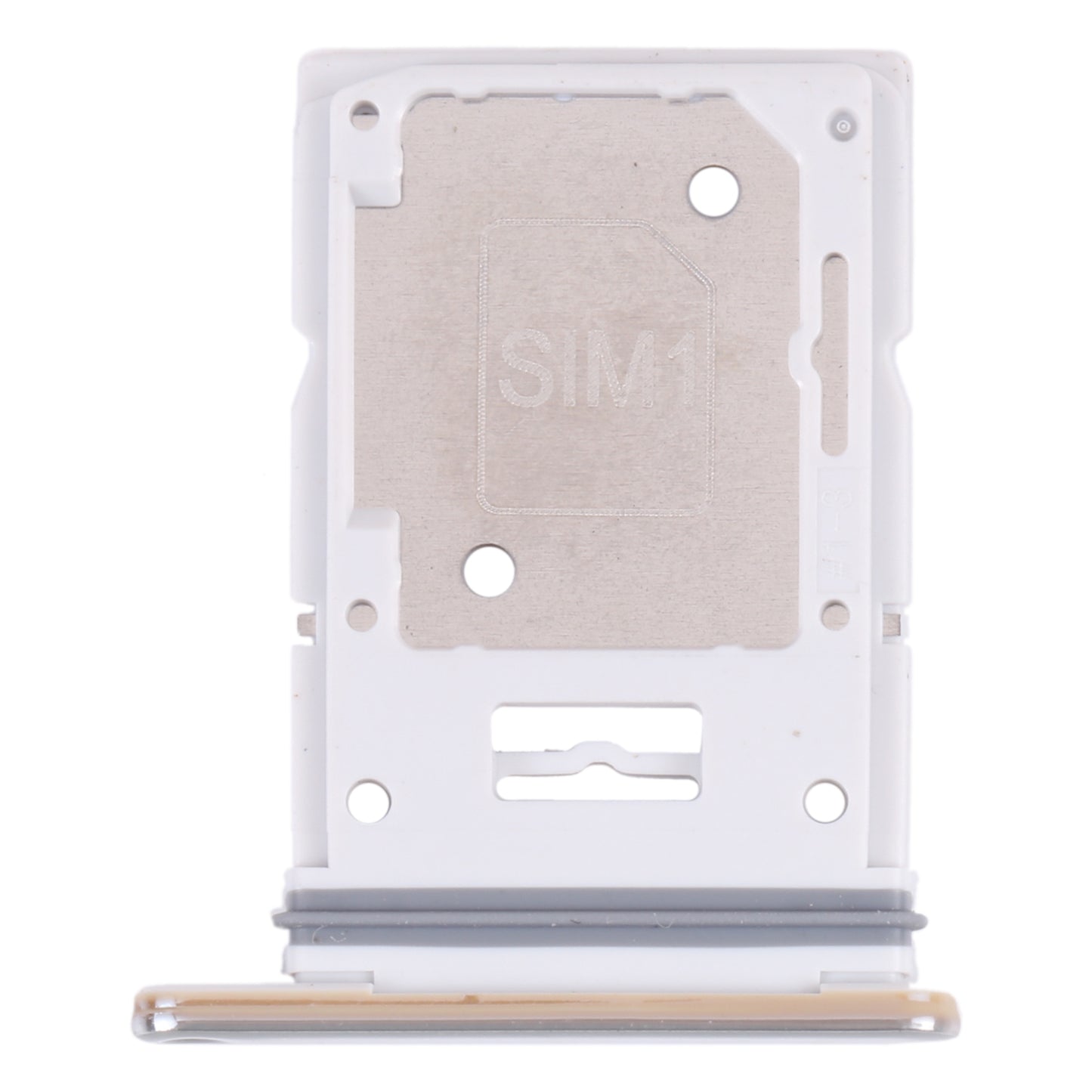 For Samsung Galaxy A53 5G SM-A536B Original SIM Card Tray + SIM Card Tray / Micro SD card tray (White)