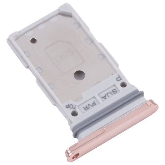 For Samsung Galaxy S22+ 5G / S22 5G / SM-S906B SM-S901B Original SIM Card Tray + SIM Card Tray (Gold)