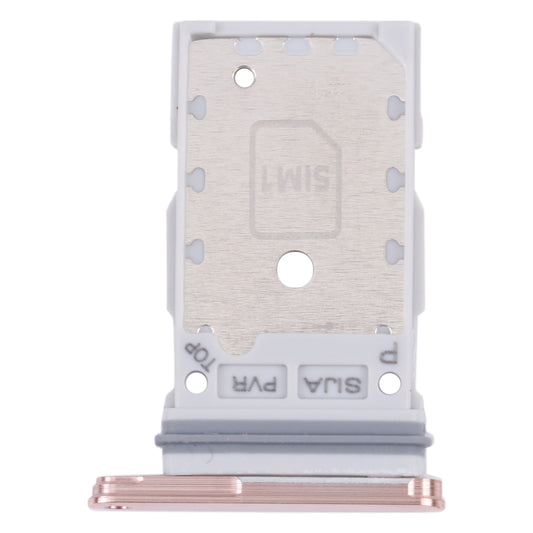 For Samsung Galaxy S22+ 5G / S22 5G / SM-S906B SM-S901B Original SIM Card Tray + SIM Card Tray (Gold)