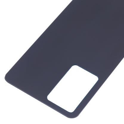 For OPPO Reno7 Pro 5G Glass Battery Back Cover (Black)