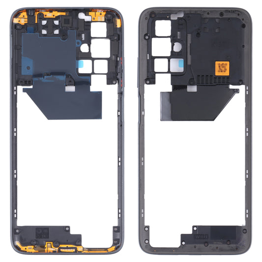 Middle Frame Bezel Plate for Xiaomi Redmi 10/Redmi 10 Prime/Redmi Note 11 4G/Redmi 10 2022(Grey)