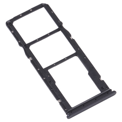 SIM Card Tray + SIM Card Tray + Micro SD card tray for Xiaomi Redmi Note 11 4G / Redmi Note 11S 4G(Black)