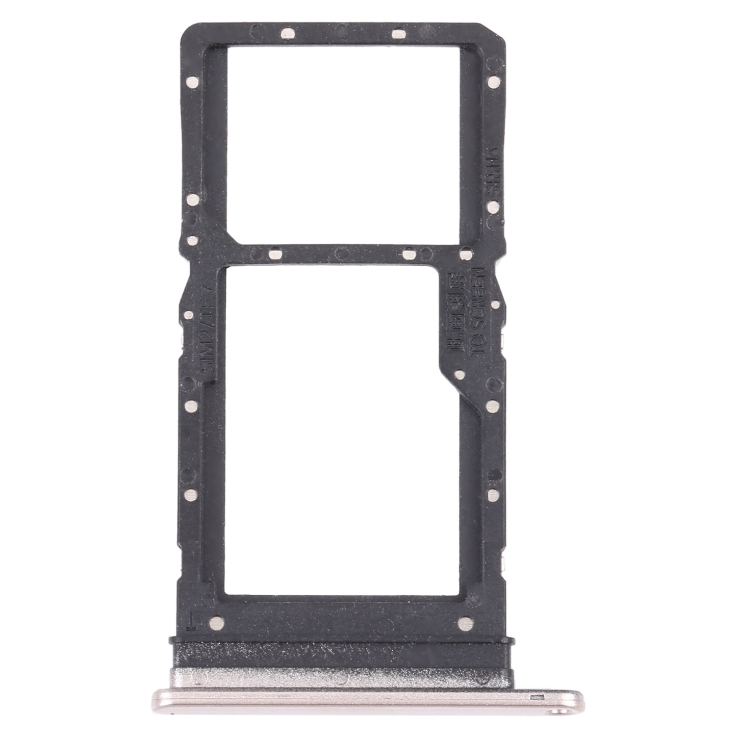SIM Card Tray + SIM Card Tray / Micro SD Card Tray for Honor Play 30 Plus(Gold)