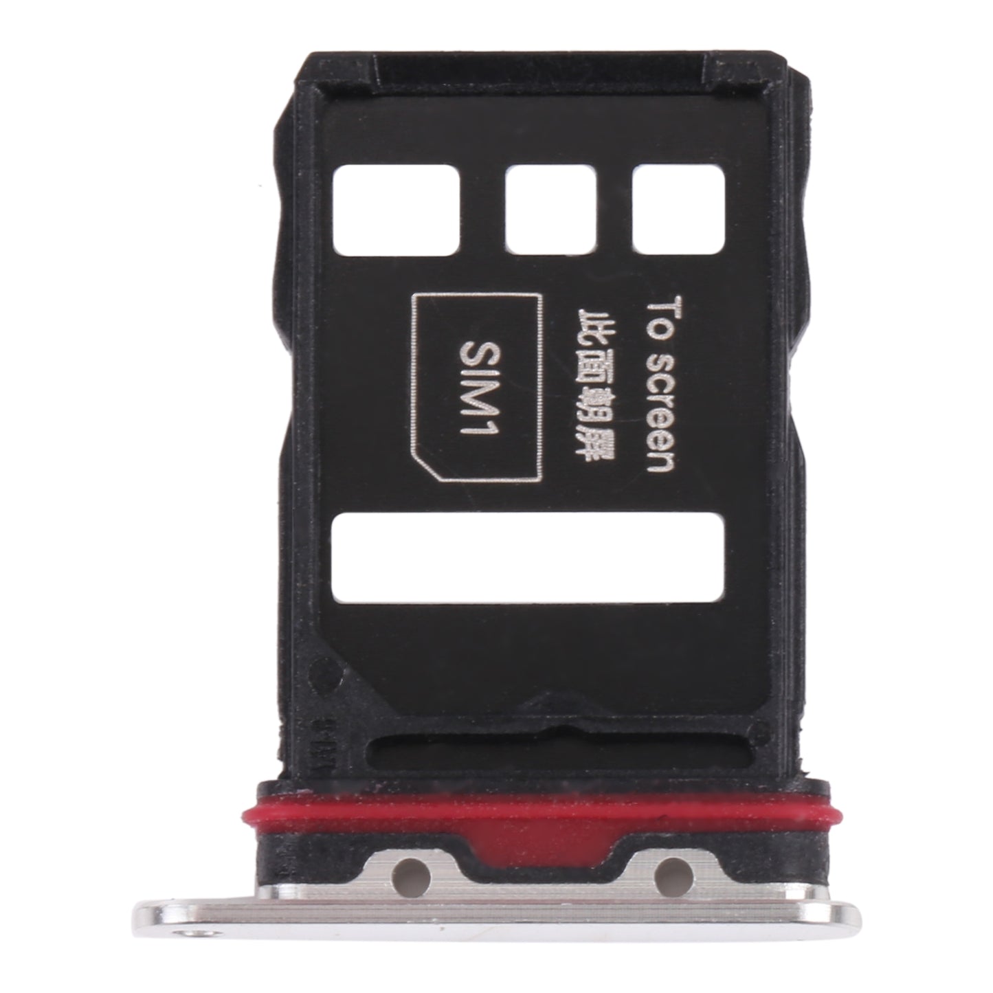 SIM Card Tray + SIM Card Tray for Honor Magic3 (Silver)