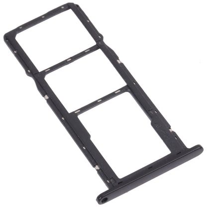 SIM Card Tray + SIM Card Tray + Micro SD Card Tray for Honor Play 8(Black)