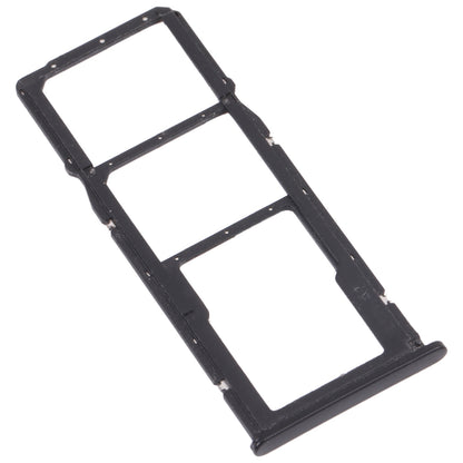 SIM Card Tray + SIM Card Tray + Micro SD Card Tray for Honor 7C (Black)