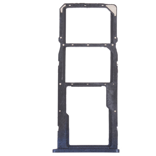 SIM Card Tray + SIM Card Tray + Micro SD Card Tray for Honor 7C(Blue)