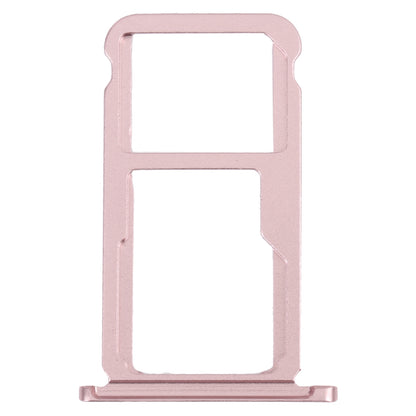 SIM Card Tray + SIM Card Tray / Micro SD Card Tray for Honor Mate 9 Lite (Pink)