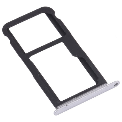 SIM Card Tray + SIM Card Tray / Micro SD Card Tray for Honor Play 6 (Silver)