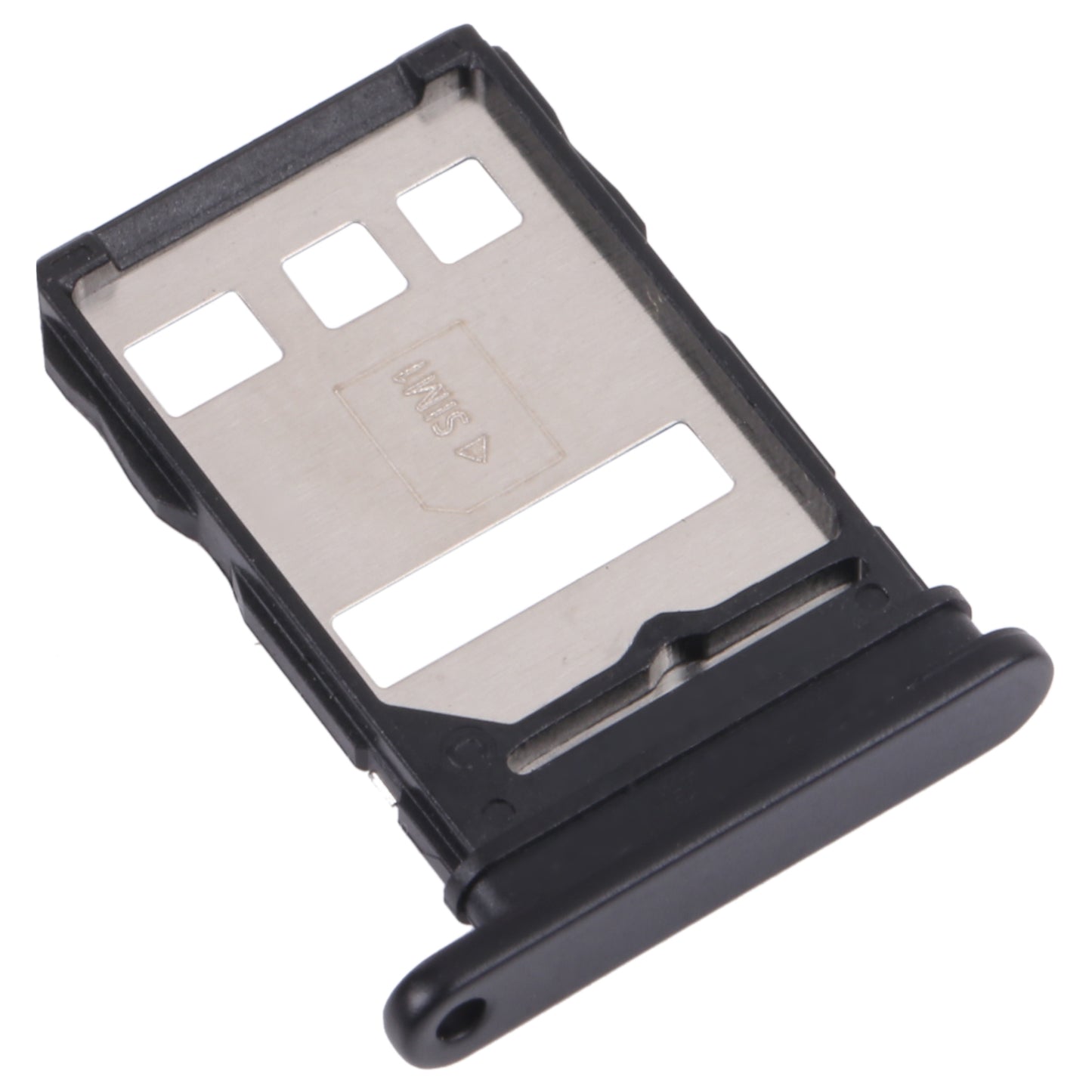SIM Card Tray + SIM Card Tray for Huawei Nzone S7 5G (Black)