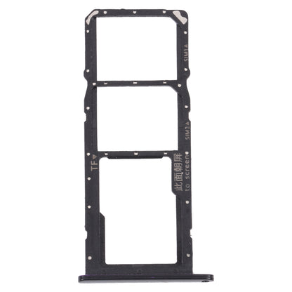SIM Card Tray + SIM Card Tray / Micro SD Card Tray for Huawei Enjoy 20e (Black)