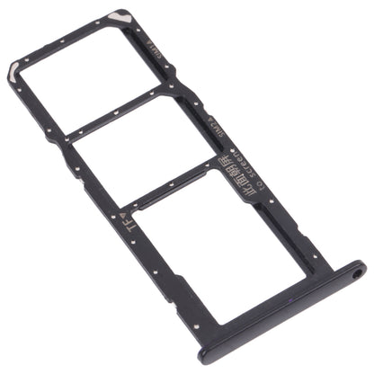 SIM Card Tray + SIM Card Tray / Micro SD Card Tray for Huawei Enjoy 20e (Black)