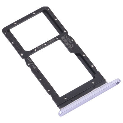 SIM Card Tray + SIM Card Tray / Micro SD Card Tray for Huawei Maimang 10 SE (Purple)