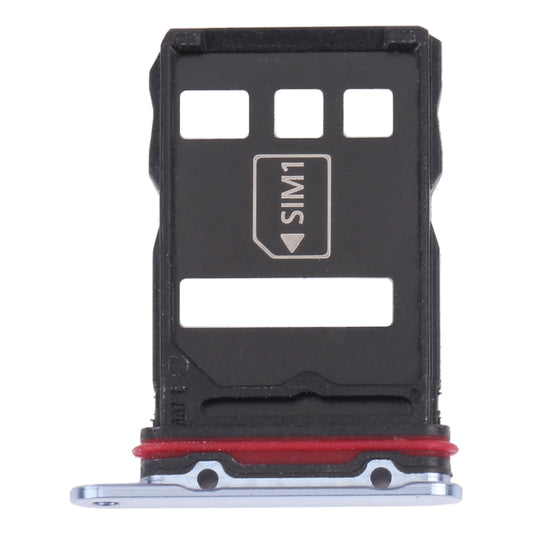 SIM Card Tray + NM Card Tray for Huawei P50 Pro (Blue)