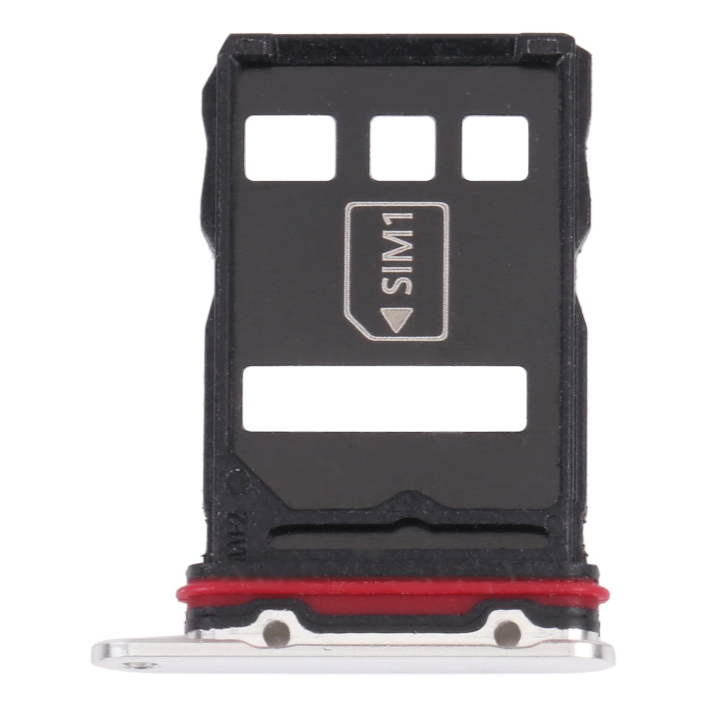 SIM Card Tray + NM Card Tray for Huawei P50 Pro (White)