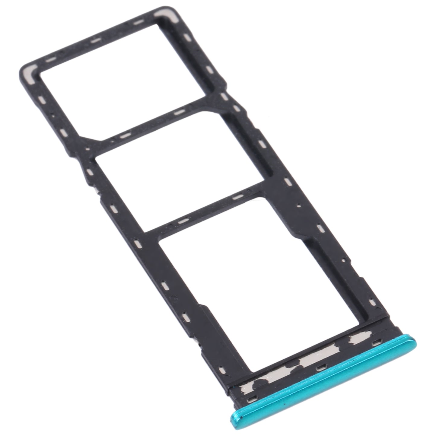 For Infinix Note 7 X690B X690 SIM Card Tray + SIM Card Tray + Micro SD Card Tray (Green)