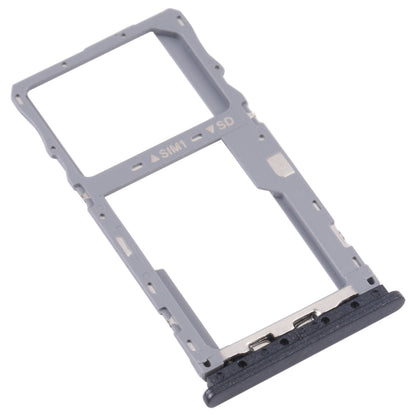 SIM Card Tray + Micro SD Card Tray For T-Mobile REVVL 4+ 5062 5062W 5062Z(Grey)