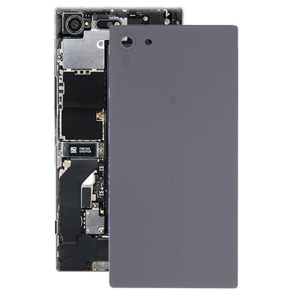 Battery Back Cover with Camera Lens Frame for Sony Xperia Z5 Compact(Black)