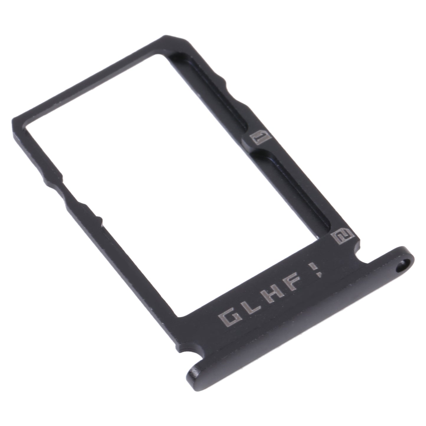 SIM Card Tray + SIM Card Tray for Asus ROG Phone 3 ZS661KS (Black)