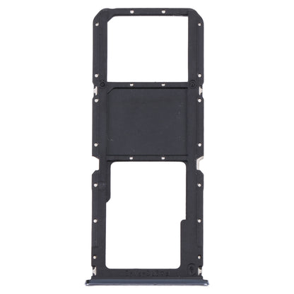 For OnePlus Nord N200 5G DE2118 / DE2117 SIM Card Tray + Micro SD Card Tray (Silver)