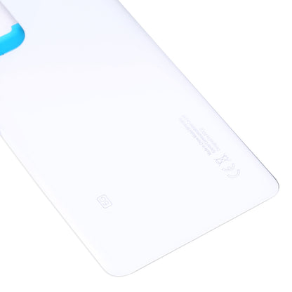 Glass Battery Back Cover for Xiaomi Poco F3(White)