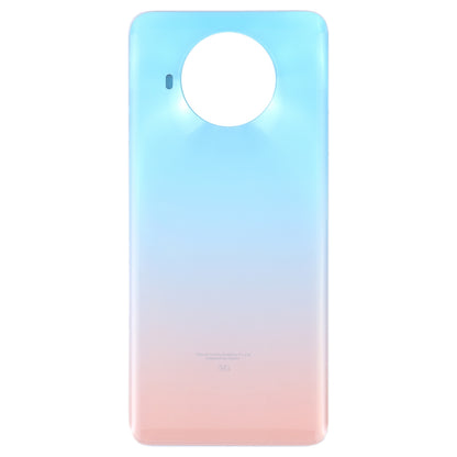 Glass Battery Back Cover for Xiaomi Redmi Note 9 Pro 5G/Mi 10T Lite 5G(Lake Blue)