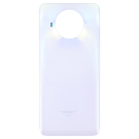 Glass Battery Back Cover for Xiaomi Redmi Note 9 Pro 5G/Mi 10T Lite 5G(White)