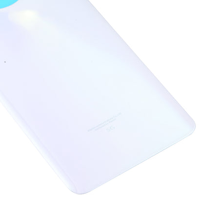 Glass Battery Back Cover for Xiaomi Redmi Note 9 Pro 5G/Mi 10T Lite 5G(White)