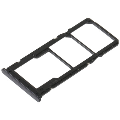 SIM Card Tray + SIM Card Tray + Micro SD Card Tray For Xiaomi Redmi 10C/Redmi 10 India/Poco C40(Black)
