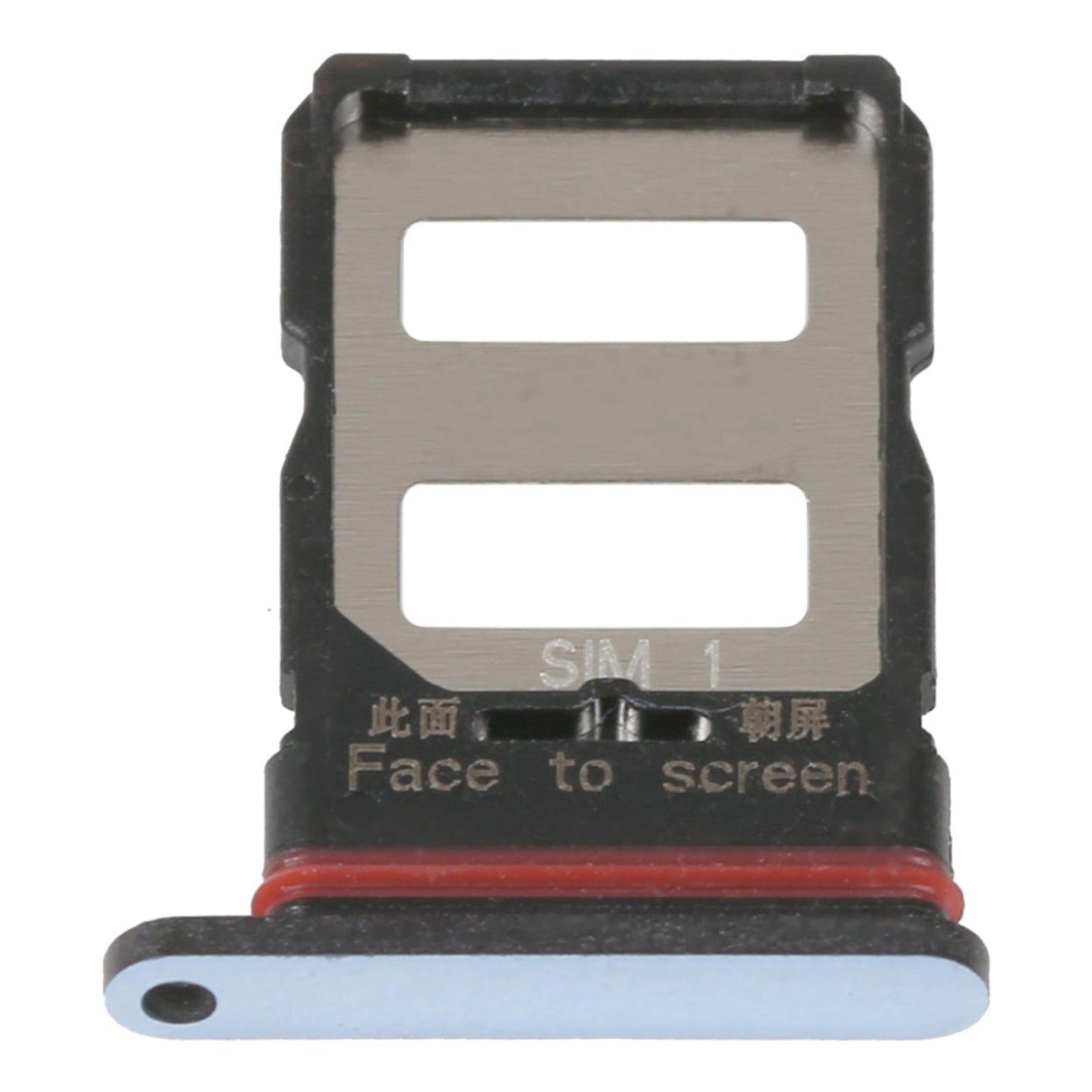 For Xiaomi Redmi K50/K50 Pro SIM Card Tray + SIM Card Tray (Silver)