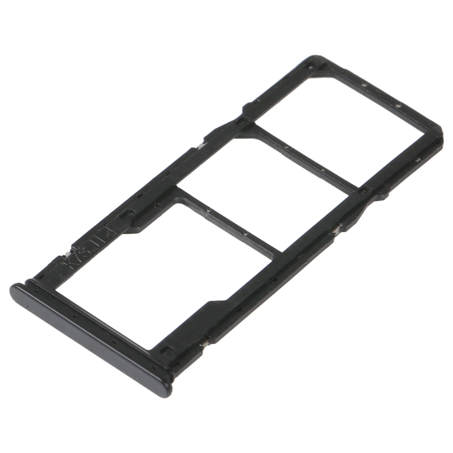 SIM Card Tray + SIM Card Tray + Micro SD Card Tray For Xiaomi Redmi Note 11S 5G (Black)