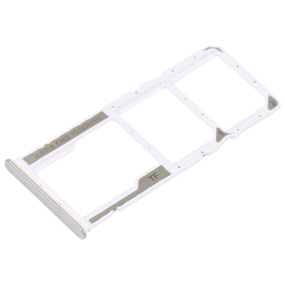 SIM Card Tray + SIM Card Tray + Micro SD Card Tray For Xiaomi Poco M4 5G/Poco M4 5G India/Redmi Note 11R(Silver)