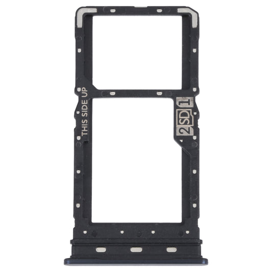 For Motorola Moto G62 5G / Moto G62 India SIM Card Tray + SIM / Micro SD Card Tray(Black)