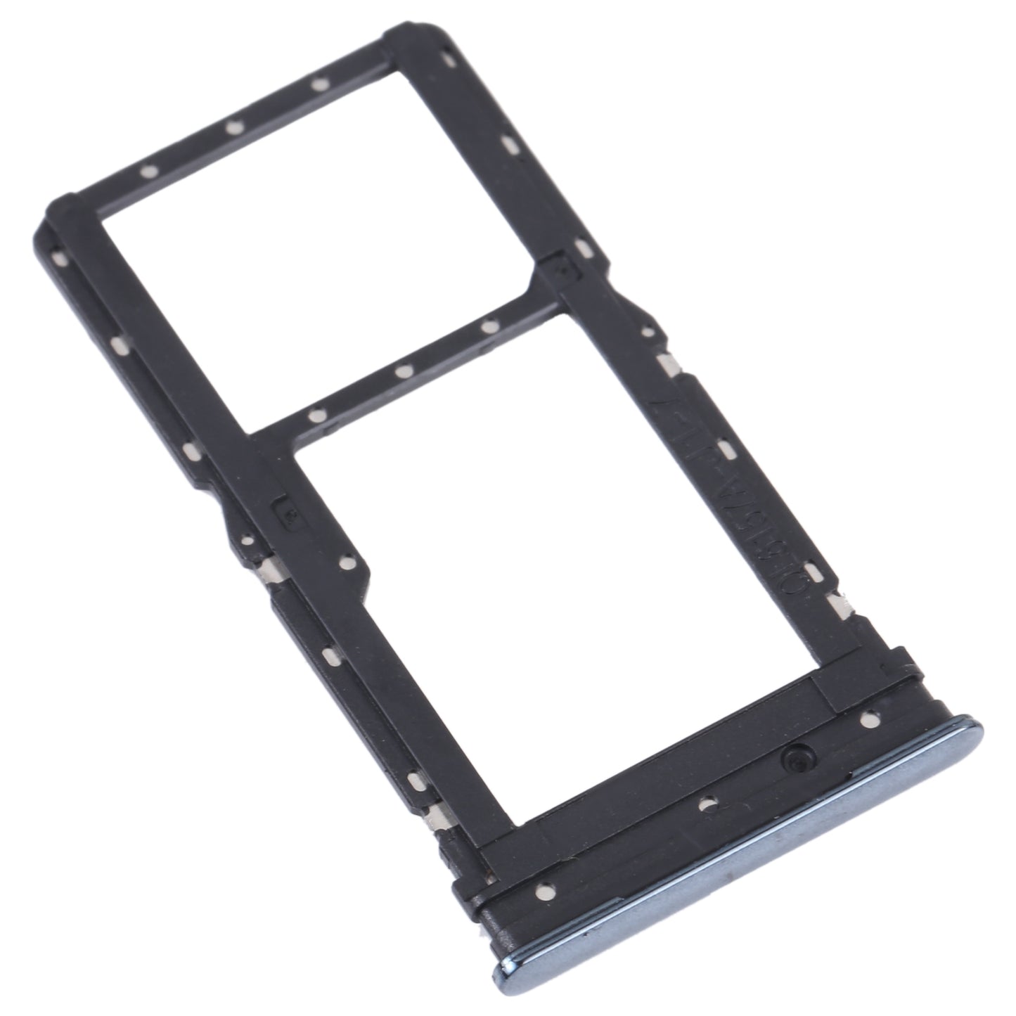 For Motorola Moto G52 SIM Card Tray + SIM / Micro SD Card Tray (Black)