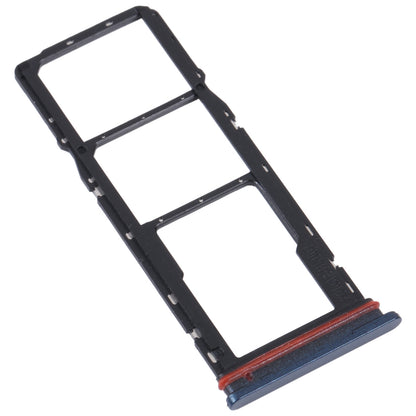 For Motorola Moto G42 SIM Card Tray + SIM Card Tray + Micro SD Card Tray (Black)