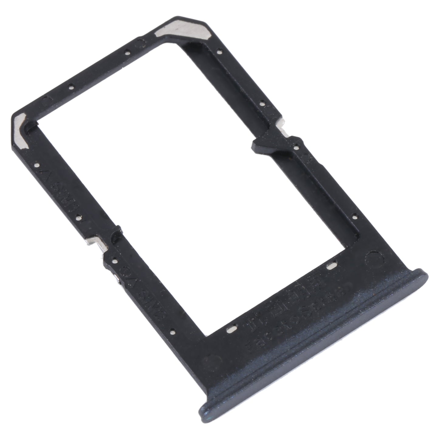 For OPPO A72 4G / A92 4G SIM Card Tray + SIM Card Tray (Black)