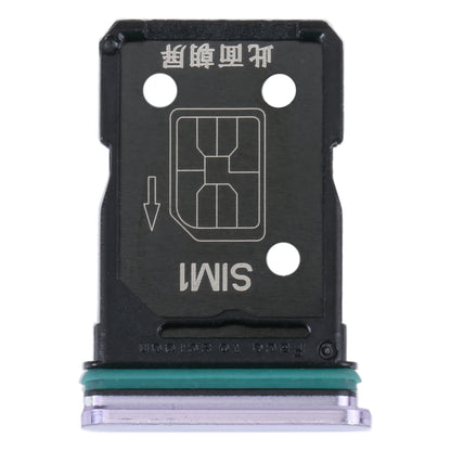 For OPPO Reno4 5G SIM Card Tray + SIM Card Tray (Purple)
