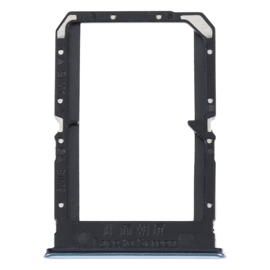 For OPPO Reno5 4G SIM Card Tray + SIM Card Tray (Silver)