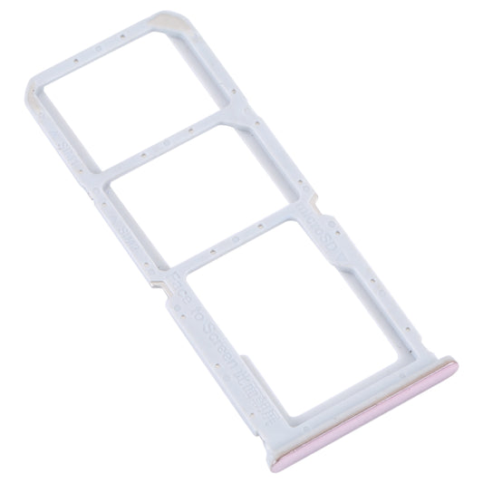 For OPPO A55 5G / A53S 5G SIM Card Tray + SIM Card Tray + Micro SD Card Tray (Gold)