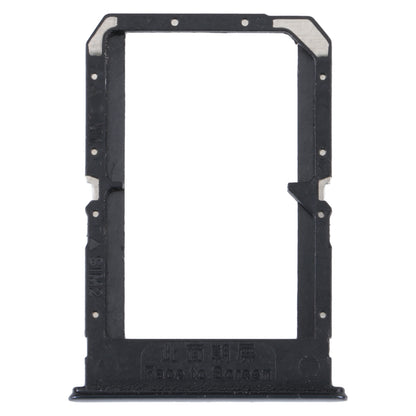 For OPPO K9 Pro SIM Card Tray + SIM Card Tray (Black)