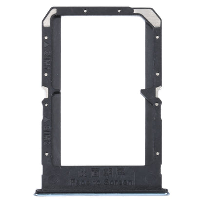 For OPPO K9 Pro SIM Card Tray + SIM Card Tray (Silver)