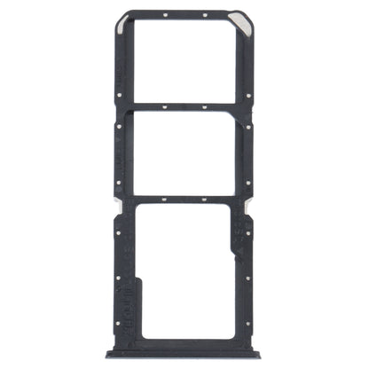 For OPPO K9S SIM Card Tray + SIM Card Tray + Micro SD Card Tray (Black)