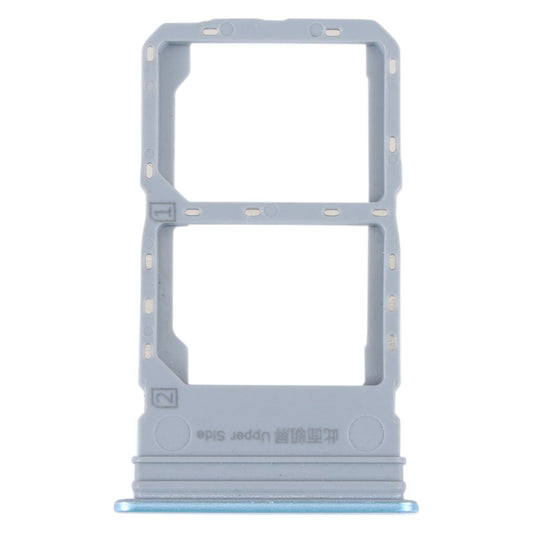 For vivo Y55S 5G SIM Card Tray + SIM Card Tray (Blue)