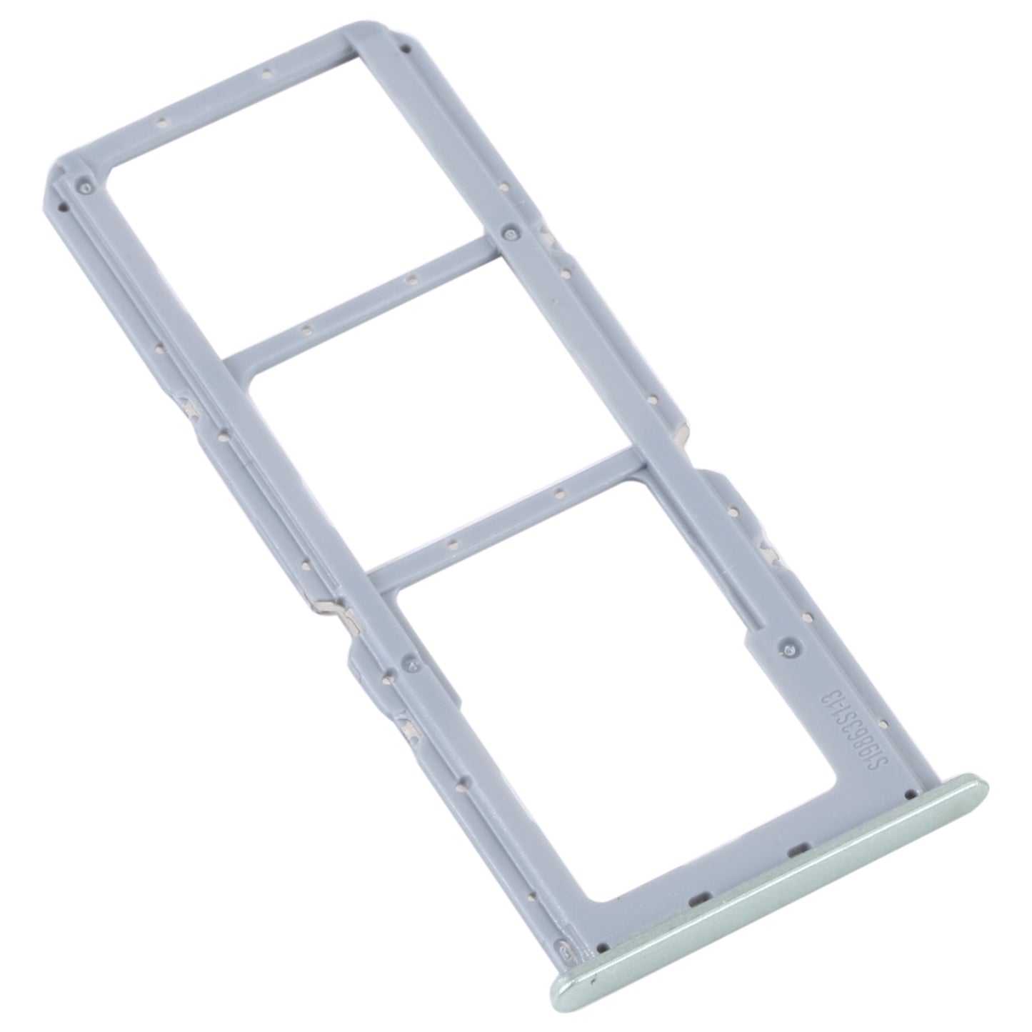 For Realme C30 SIM Card Tray + SIM Card Tray + Micro SD Card Tray (Green)