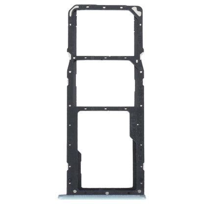 For Realme C35 SIM Card Tray + SIM Card Tray + Micro SD Card Tray (Green)