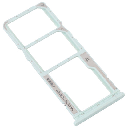 For Xiaomi Redmi A1 2022 / Redmi A1+ SIM Card Tray + SIM Card Tray + Micro SD Card Tray (Green)